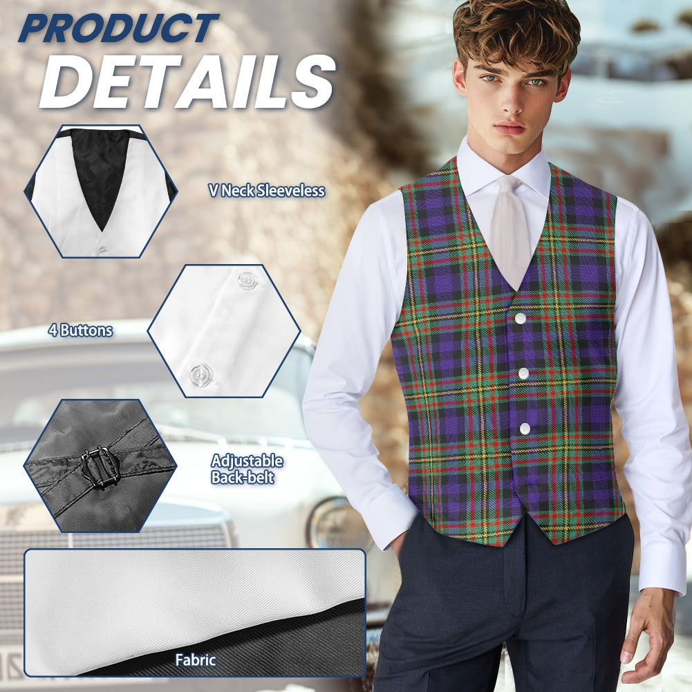 Clan MacLellan Tartan Waistcoat
