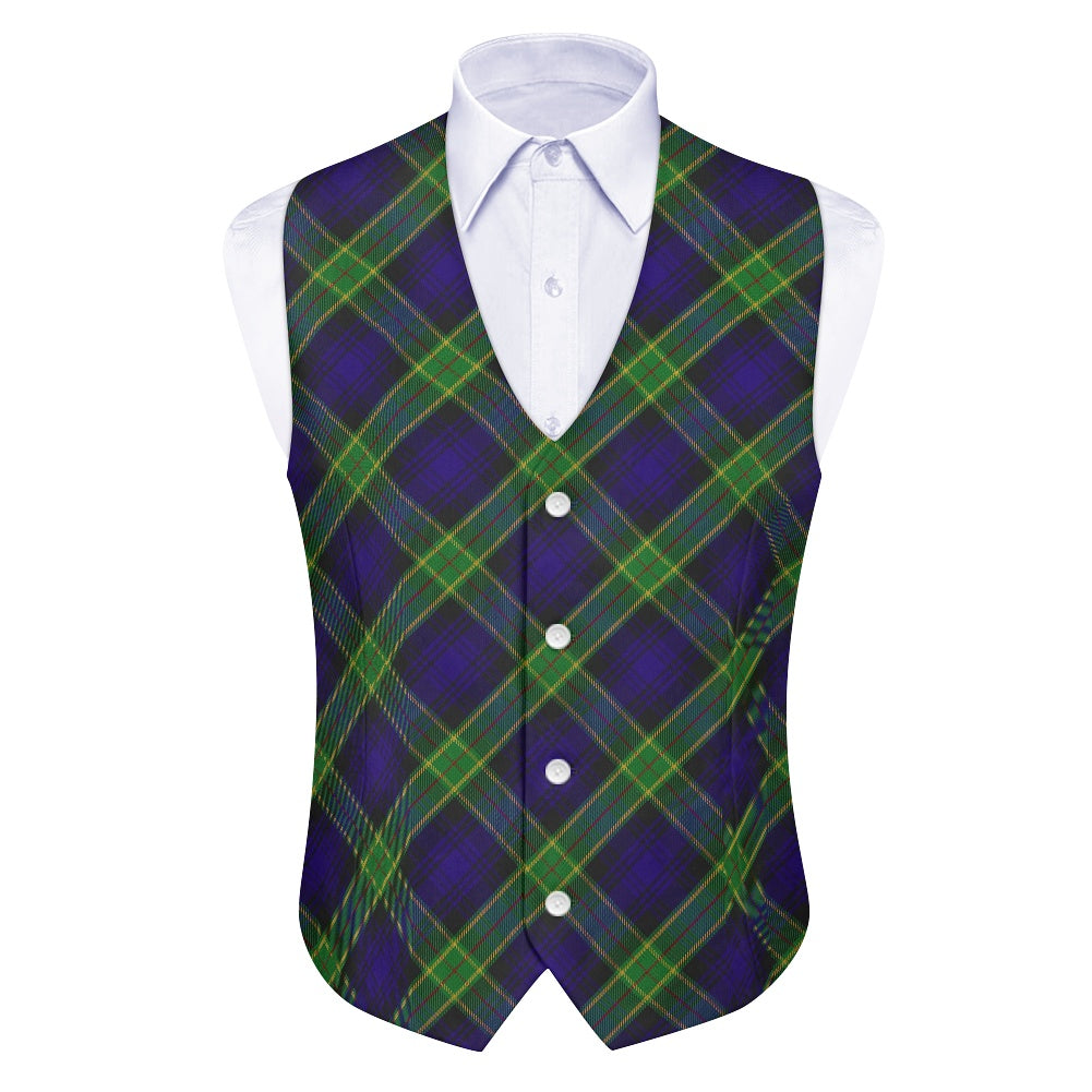 Clan Barnes Tartan Suit vest jacket