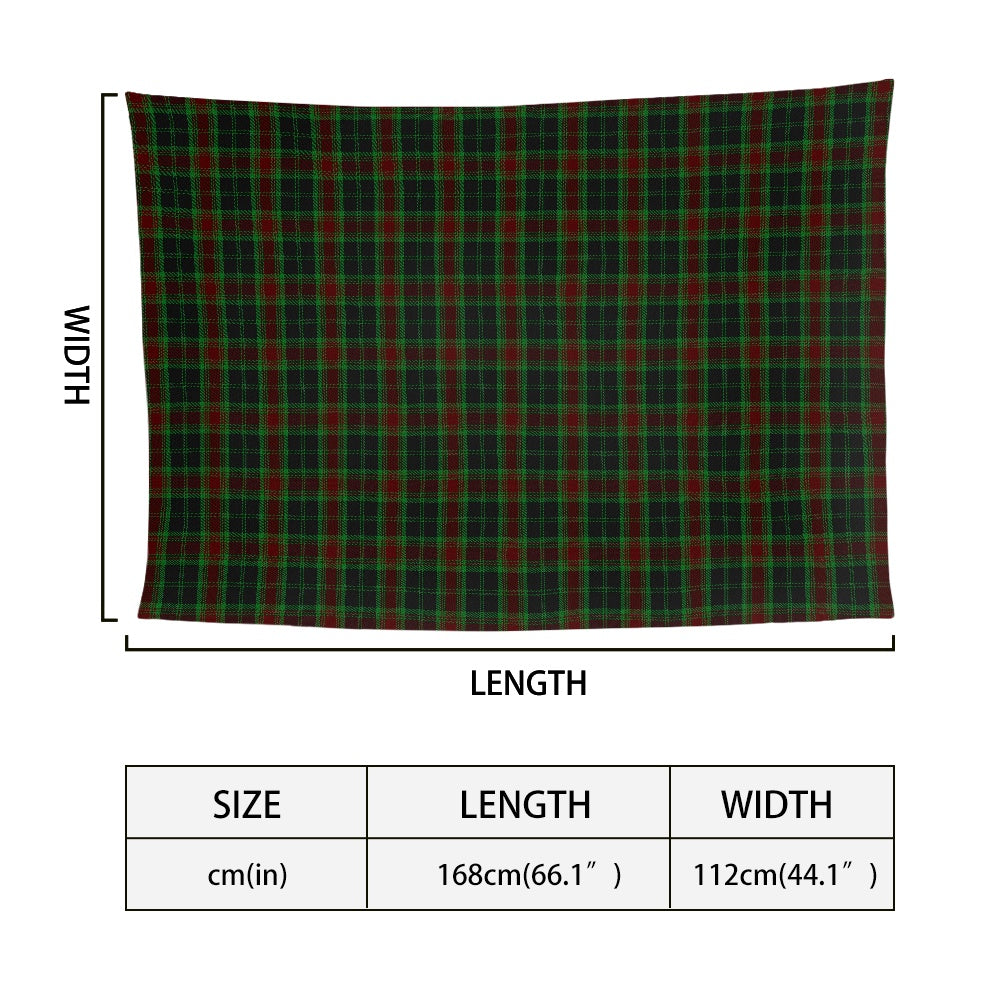 Irish County Carlow Tartan Chiffon Scarf