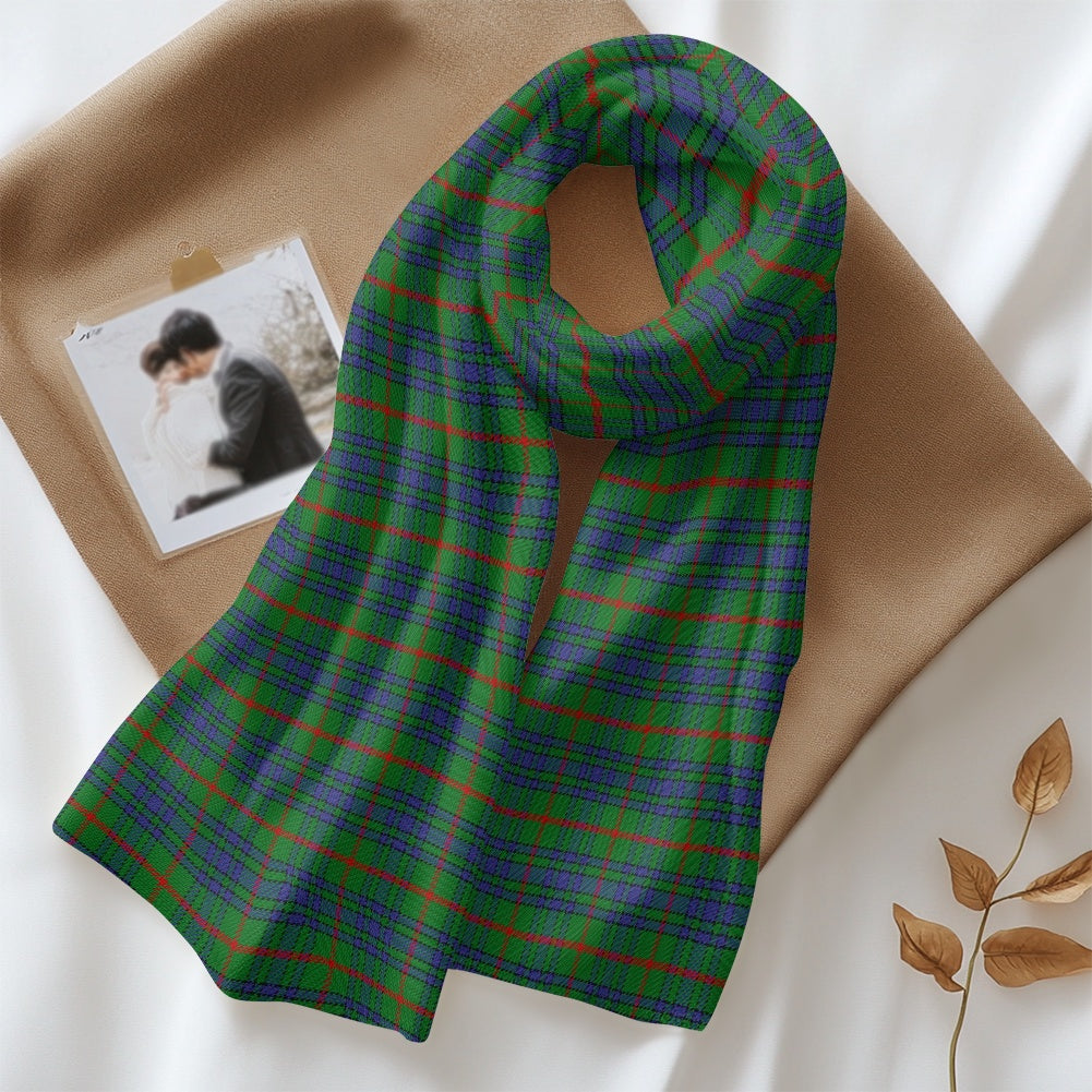 Clan Aiton Tartan Fluffy scarf
