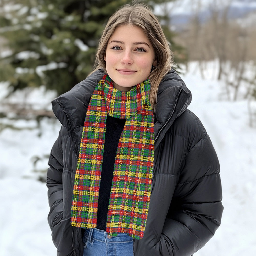 Clan Buchanan Tartan Fluffy scarf