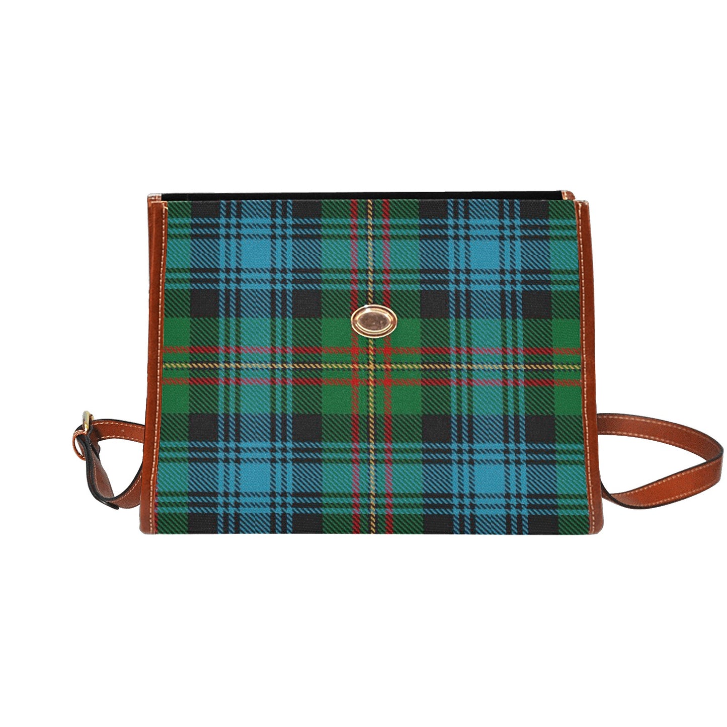 Clan Grant Hunting Ancient Tartan Waterproof Canvas Handbag