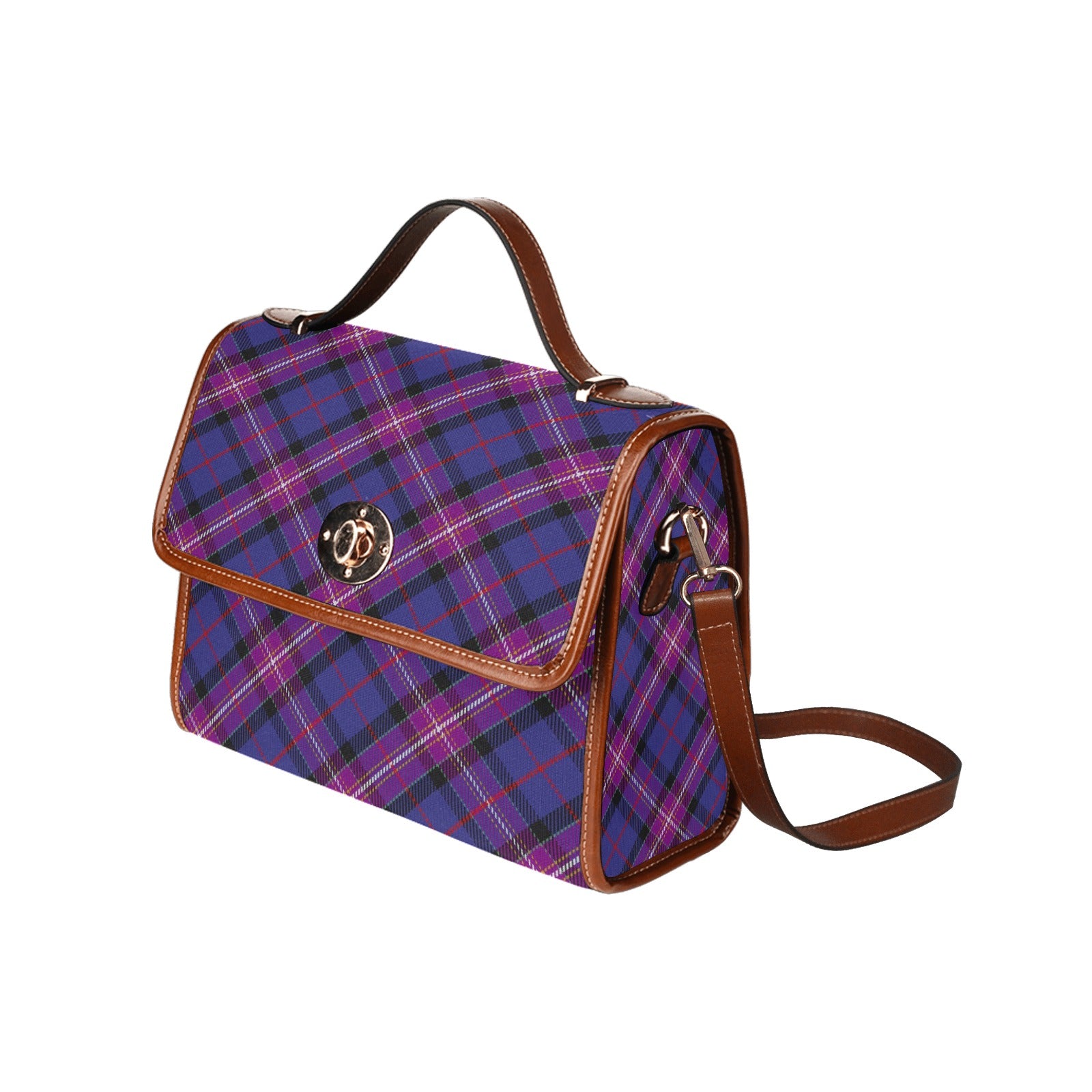 Freemason's Universal Tartan Waterproof Canvas Handbag