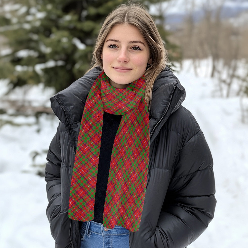 Clan Shaw Tartan Fluffy scarf