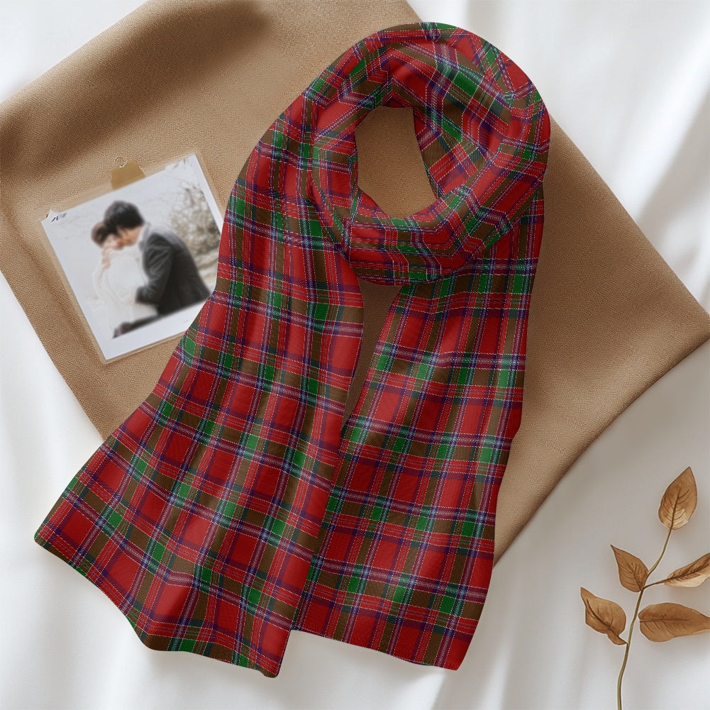 Clan Birrell Tartan Fluffy scarf