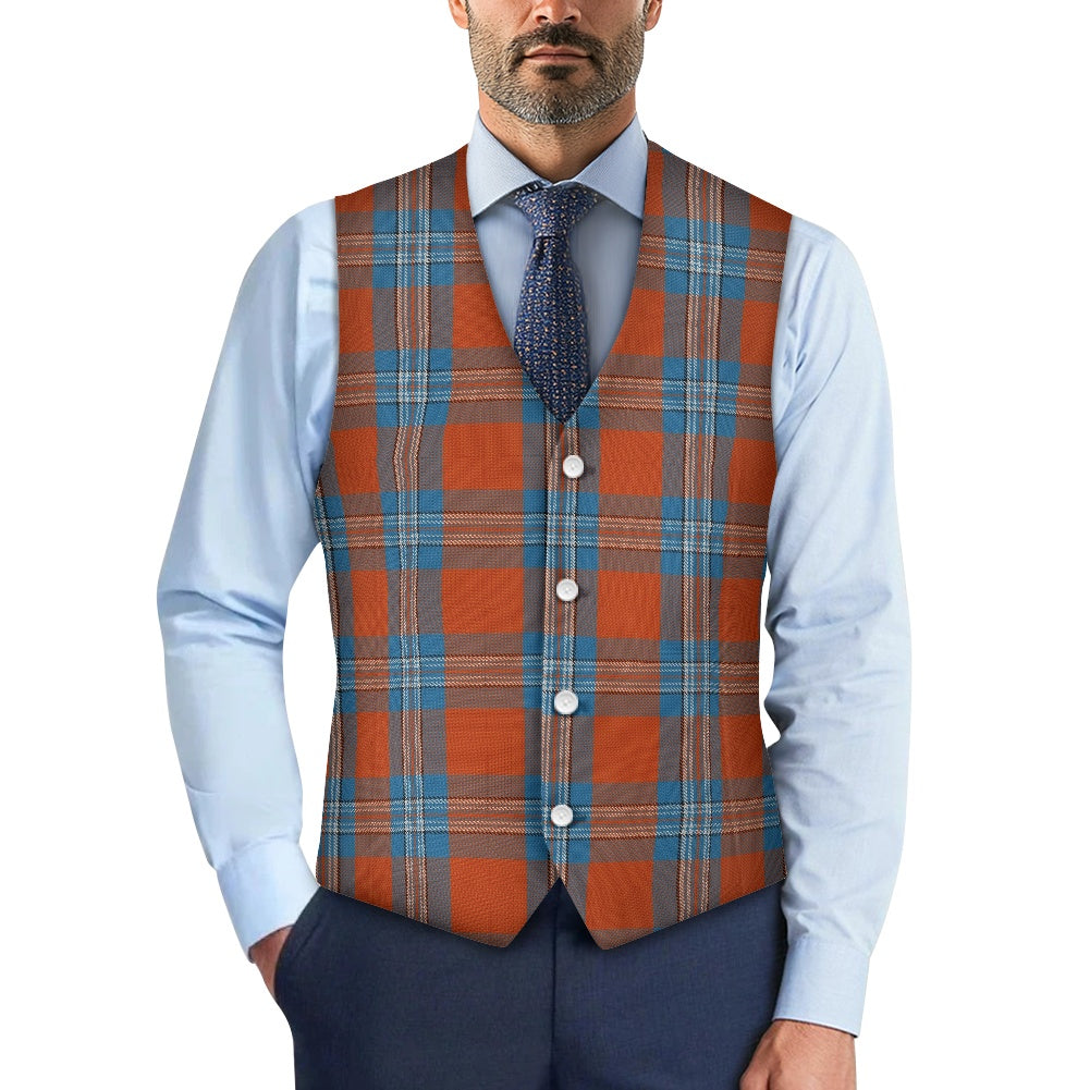 IrnBru Tartan Suit vest jacket