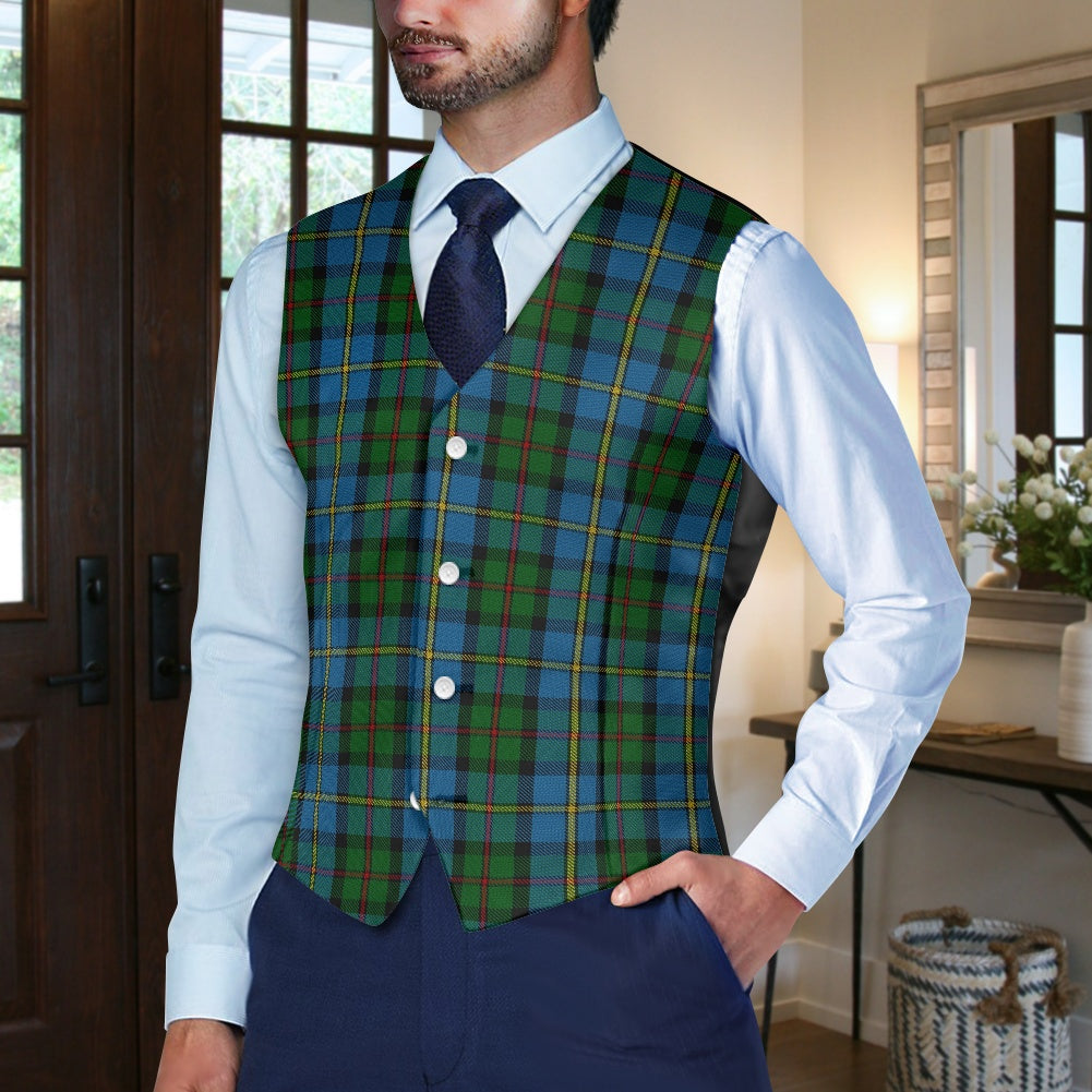 Clan MacLeod of Harris Tartan Waistcoat