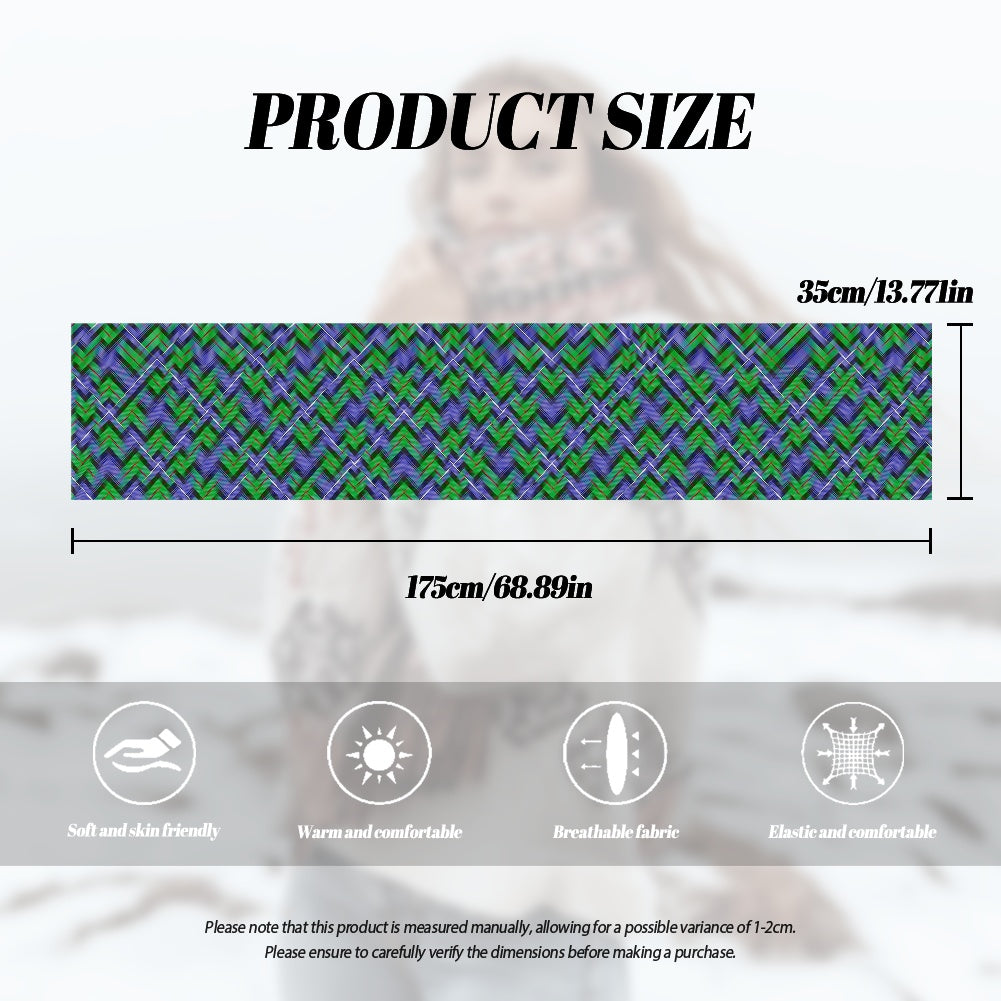 Clan Donnachaidh Hunting Tartan Fluffy scarf