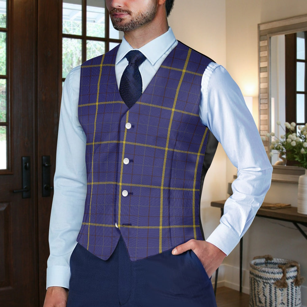 Clan Pearson Tartan Suit vest jacket