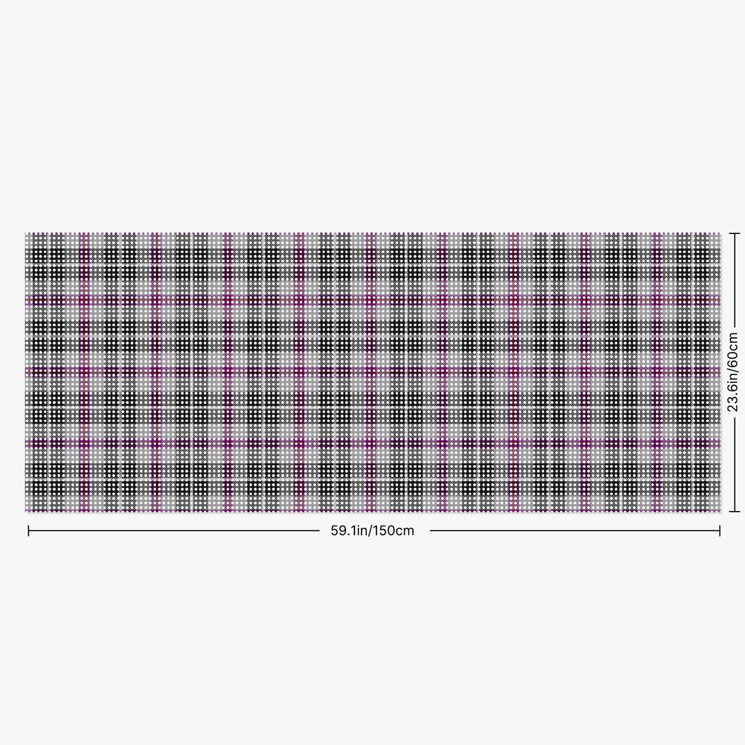 Cornish Tartan - Jewell - Rear Window Decal