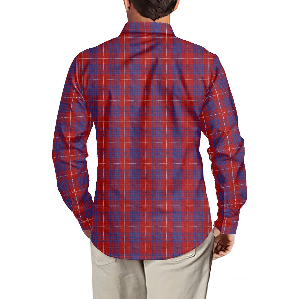 Clan Hamilton Tartan long-sleeved shirt