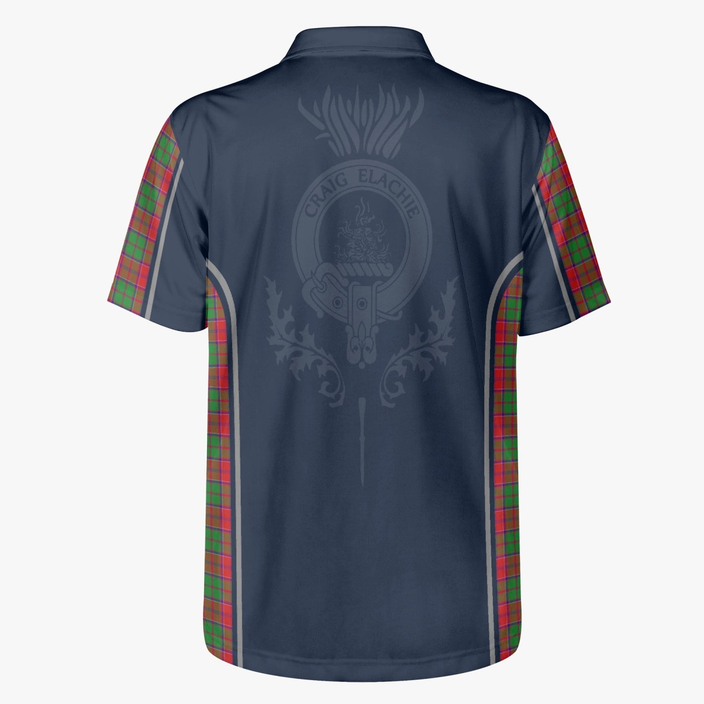Clan Grant Crest & Tartan Polo Shirt