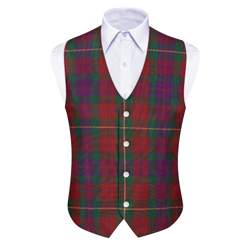 Irish County Clare Tartan Waistcoat