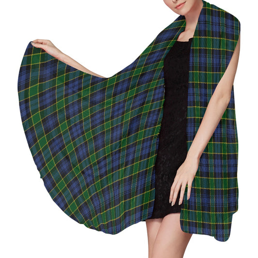 Clan Campbell of Breadalbane Tartan Chiffon Scarf