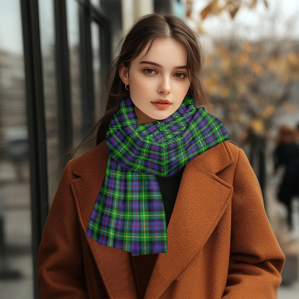 Clan Farquharson Tartan Fluffy scarf