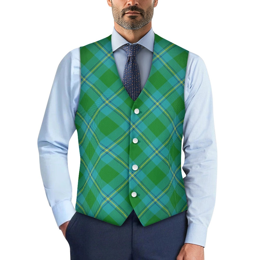 Clan Irving Tartan Waistcoat
