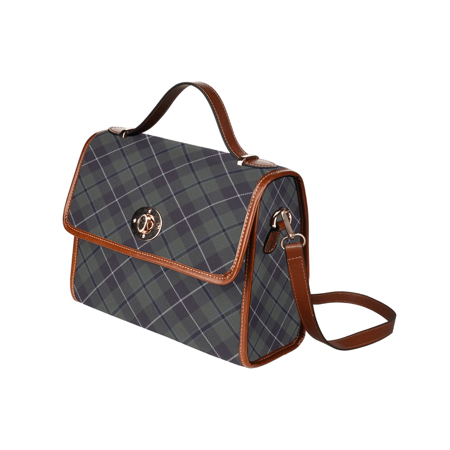 Clan Douglas Ancient Tartan Waterproof Canvas Handbag