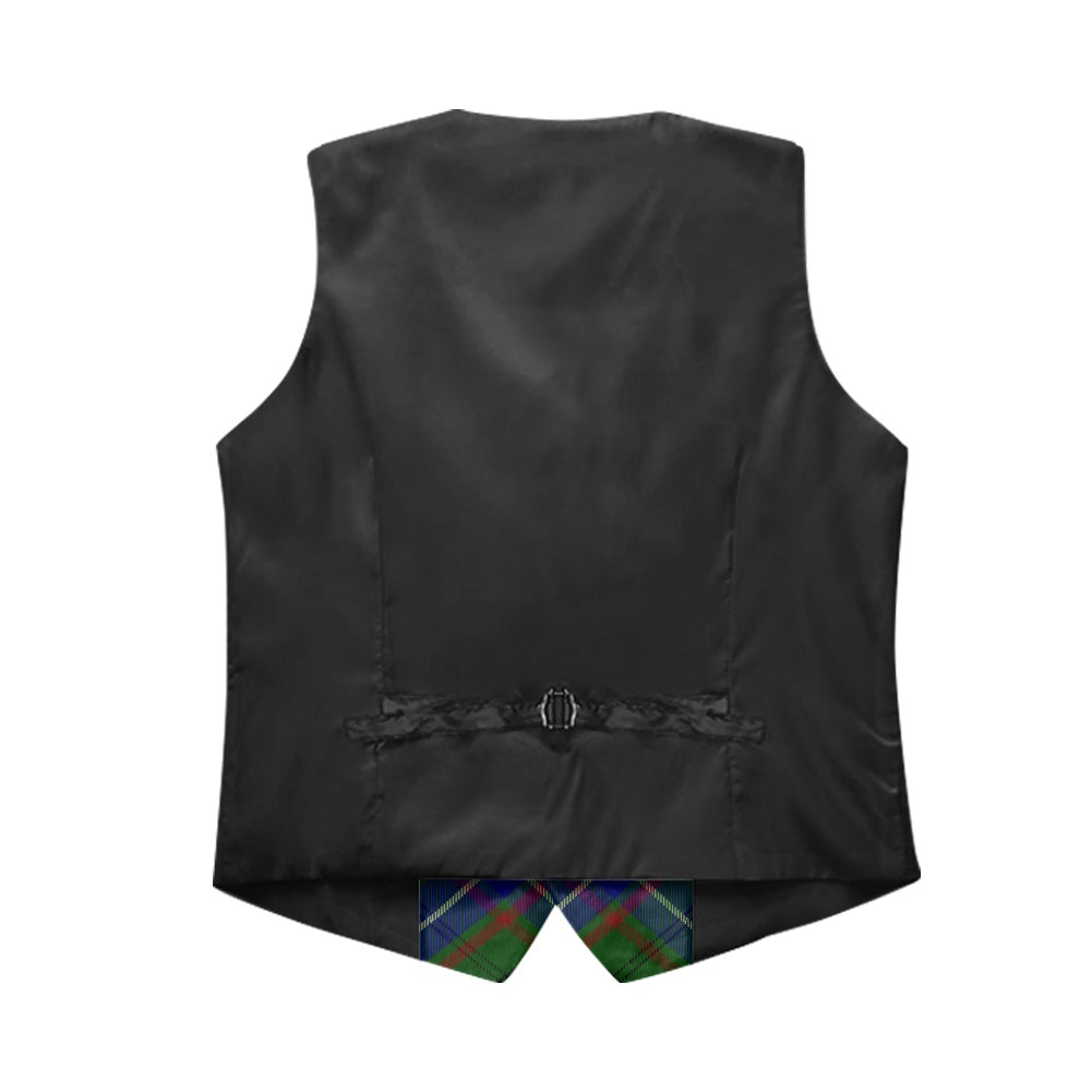 Clan Lee Tartan Bias Suit vest jacket
