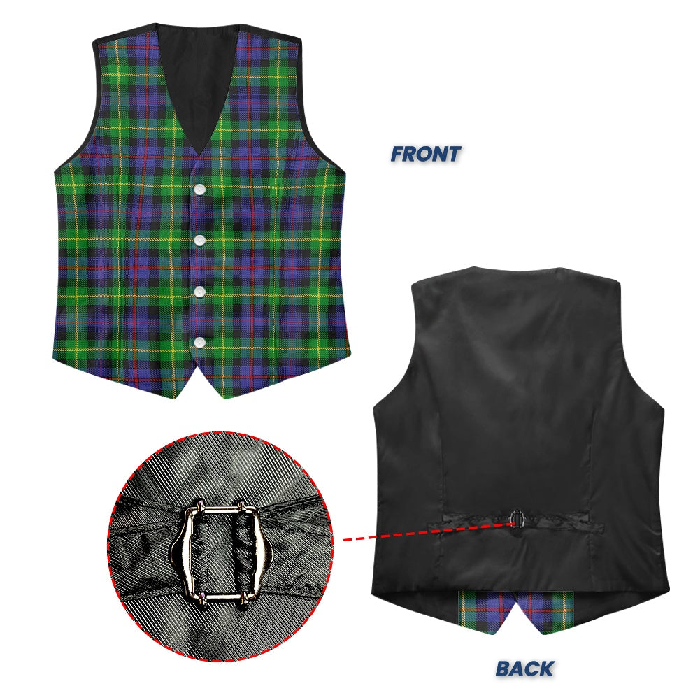 Clan Farquharson Tartan Suit vest jacket