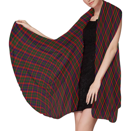 District - Glasgow Tartan Bias Chiffon Scarf