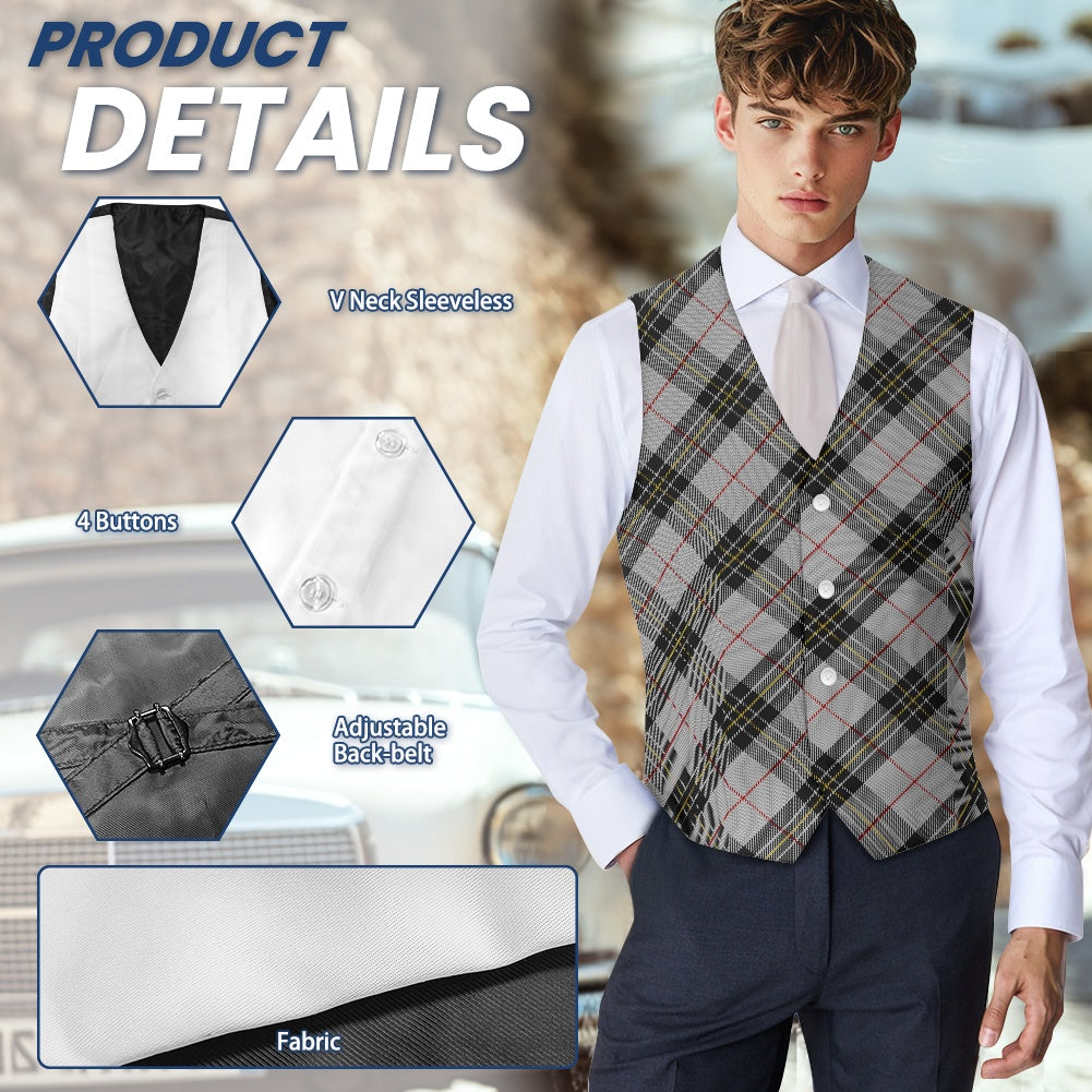 Clan MacPherson Tartan Waistcoat