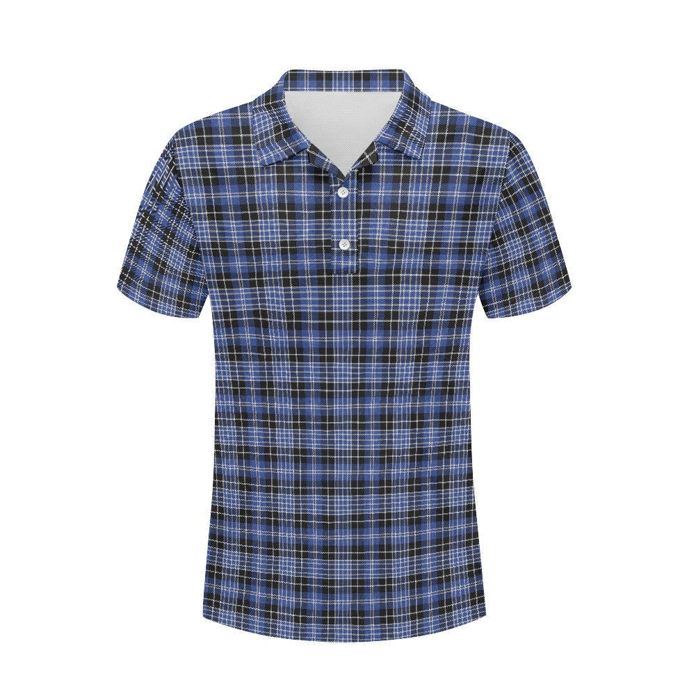 Clan Clark Tartan Polo Shirt