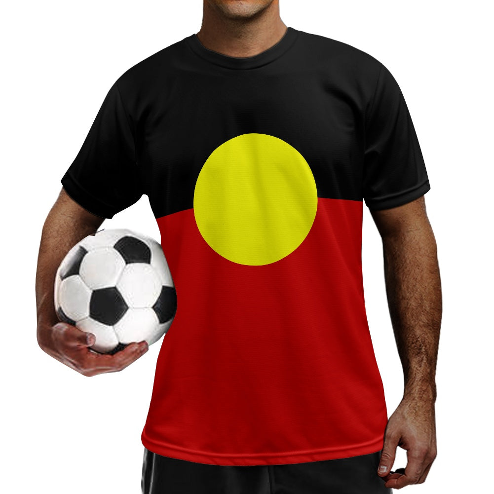 Aboriginal Flag Football Shirt
