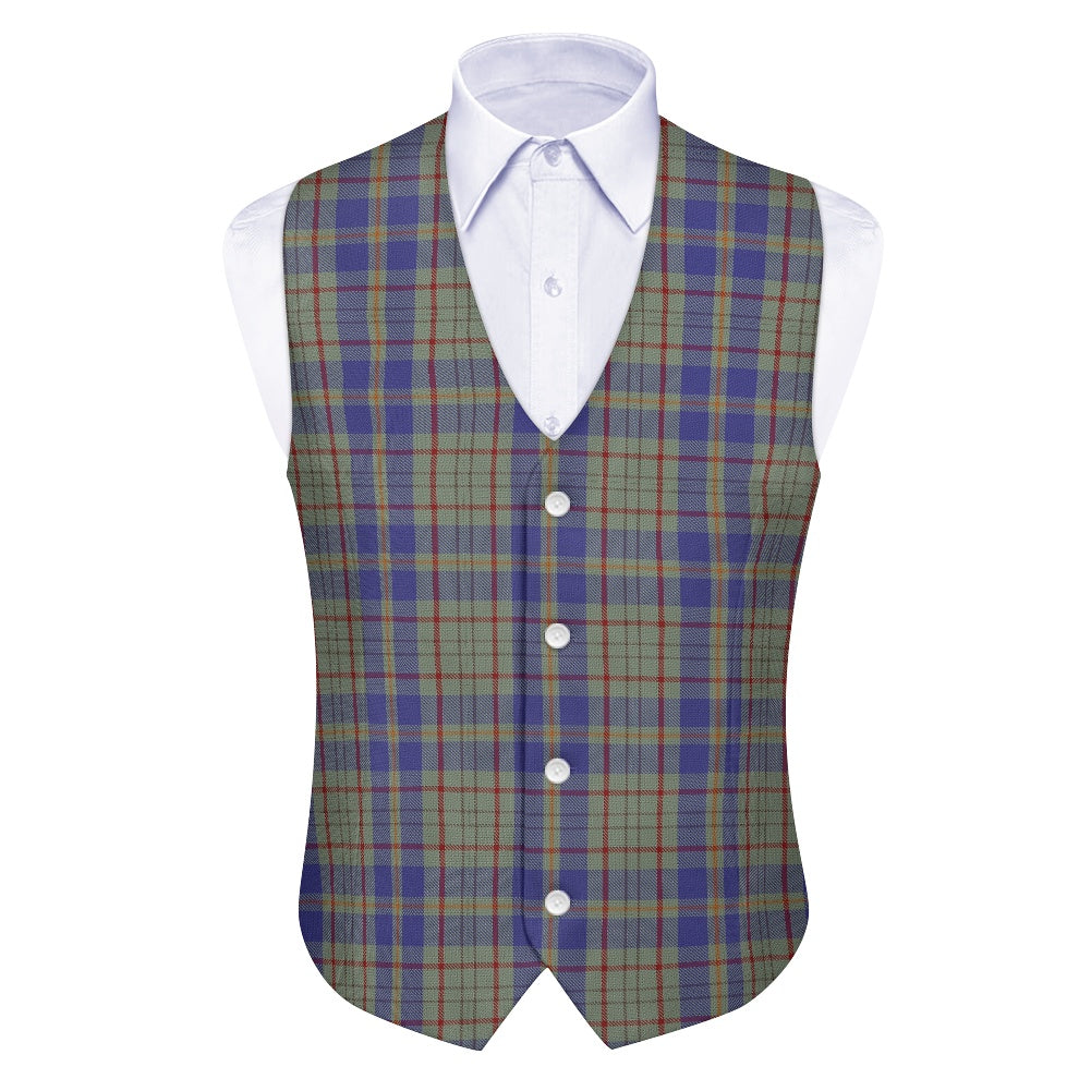 Irish County Kildare Tartan Waistcoat