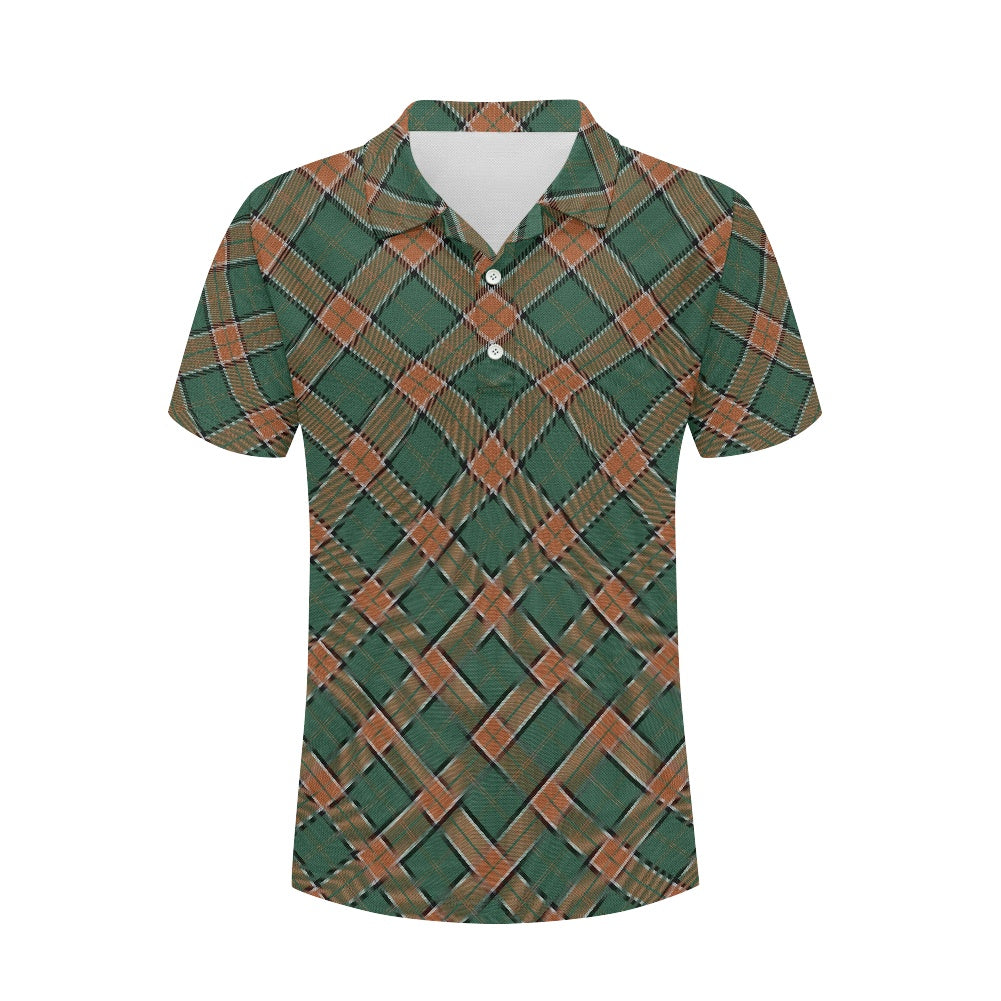 Clan Pollock Tartan Polo Shirt