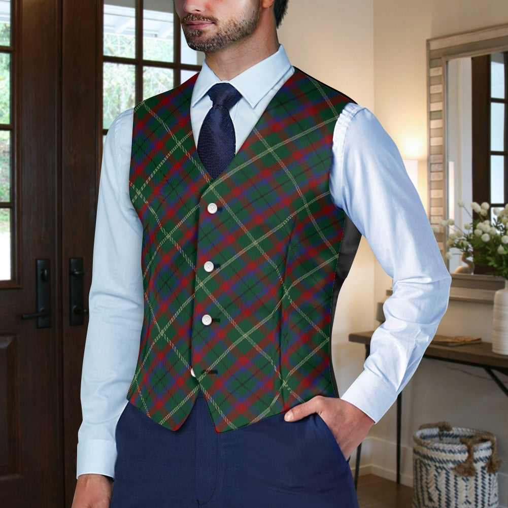 Irish County Mayo Tartan Waistcoat
