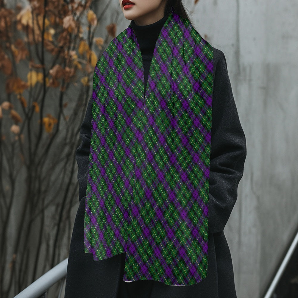 Clan Abercrombie Tartan Fluffy scarf