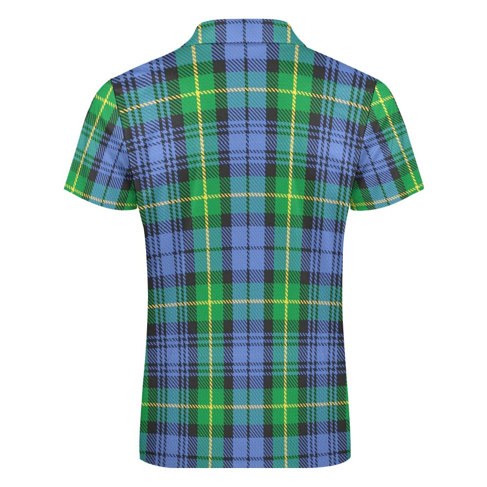 Clan Gordon Tartan Short sleeve polo shirt