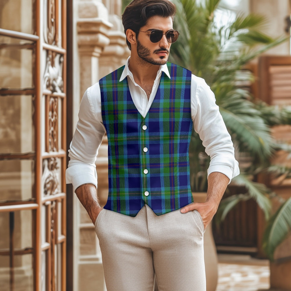Clan Miller Tartan Suit vest jacket