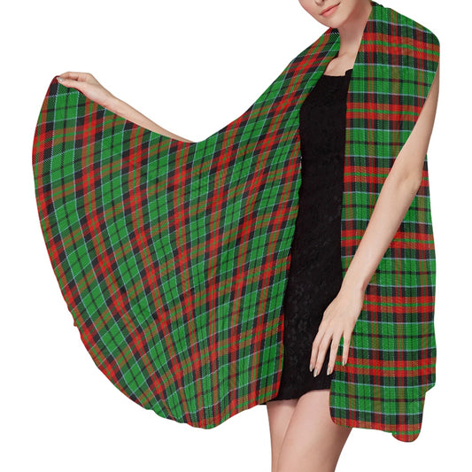 Clan Walker Tartan Chiffon Scarf