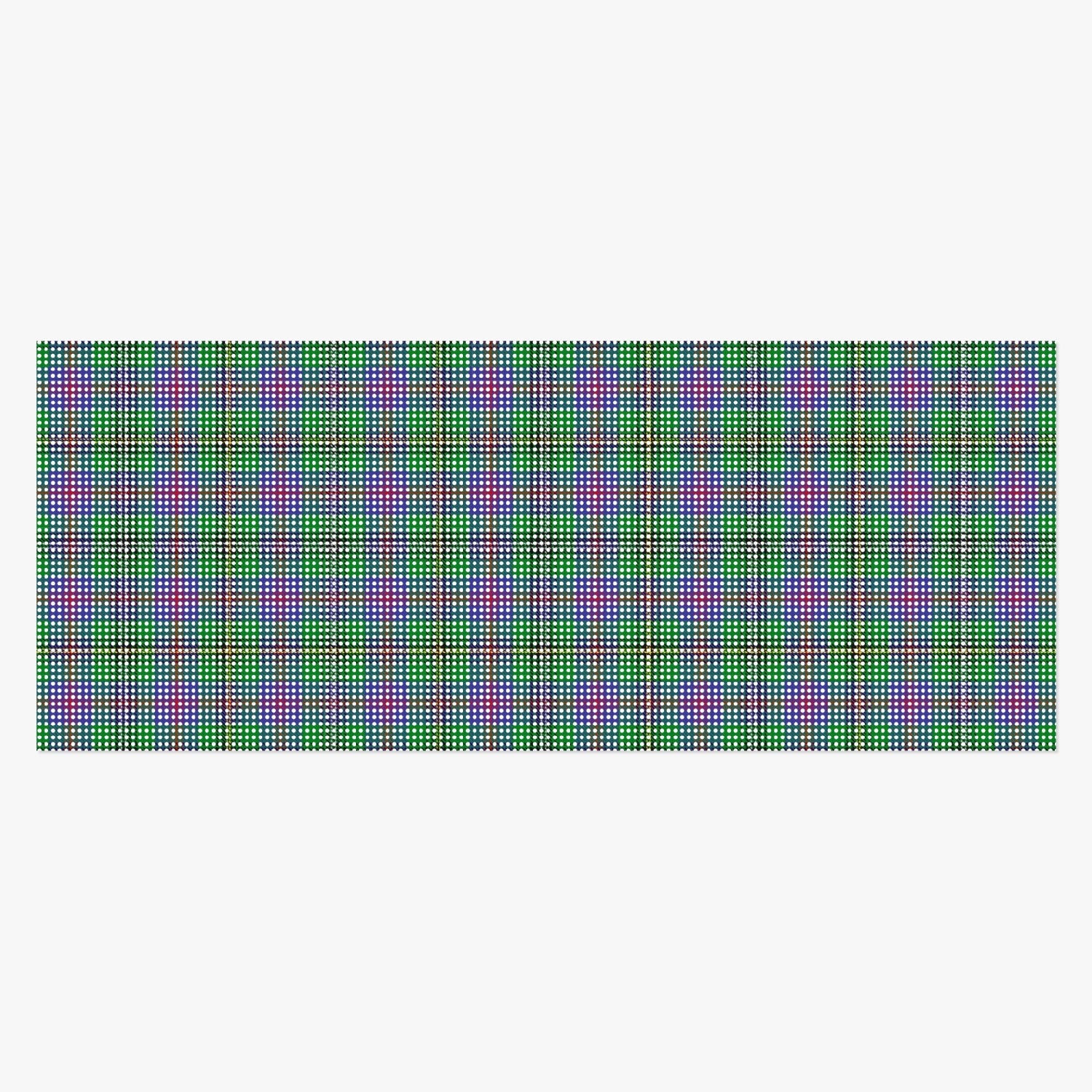 Clan Wood Tartan Rear Window Decal