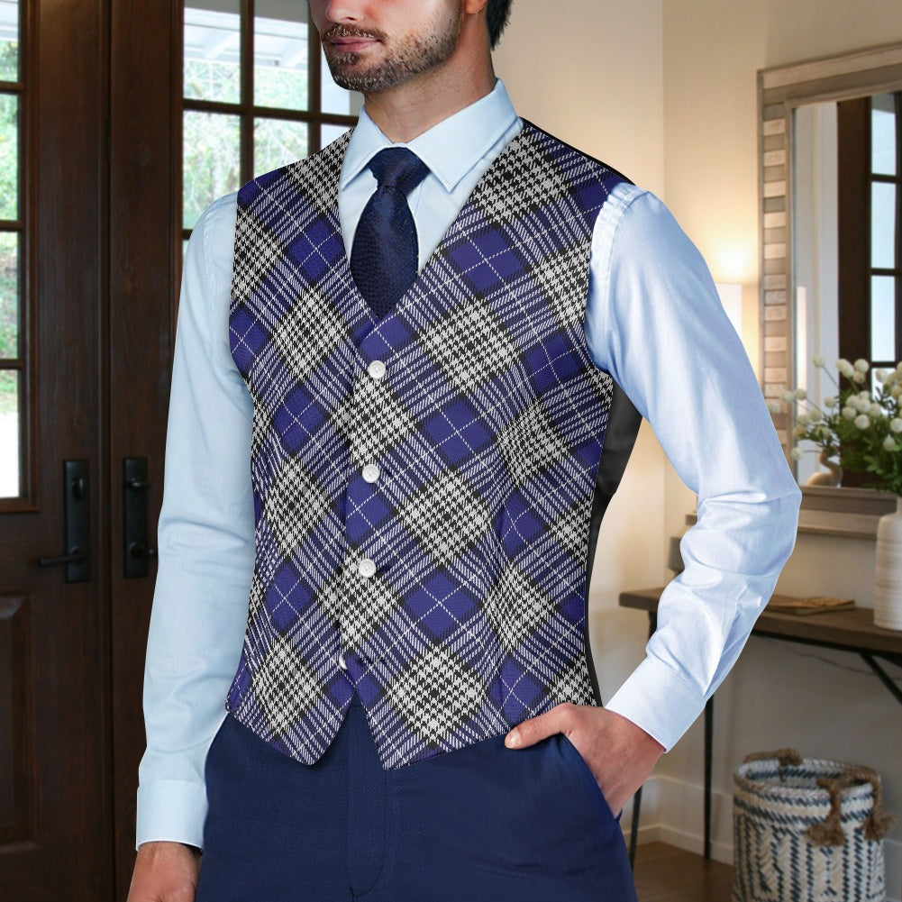 Clan Napier Tartan Waistcoat