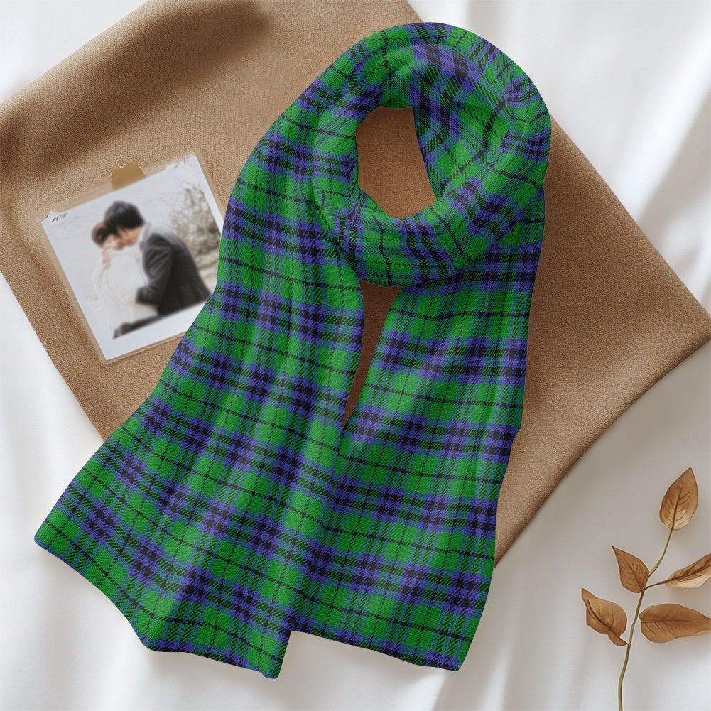 Clan Austin Tartan Fluffy scarf