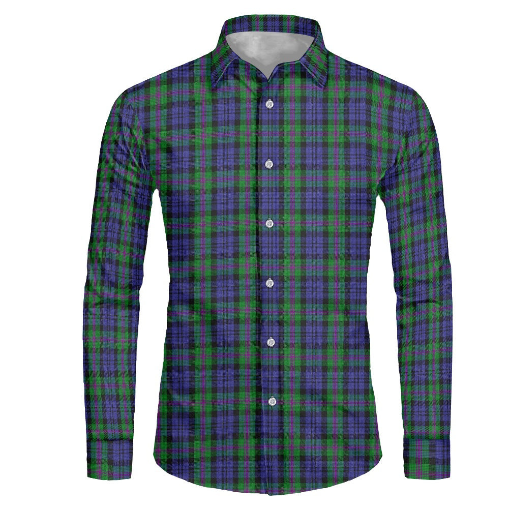 Clan Baird Tartan Men's long-sleeved shirt