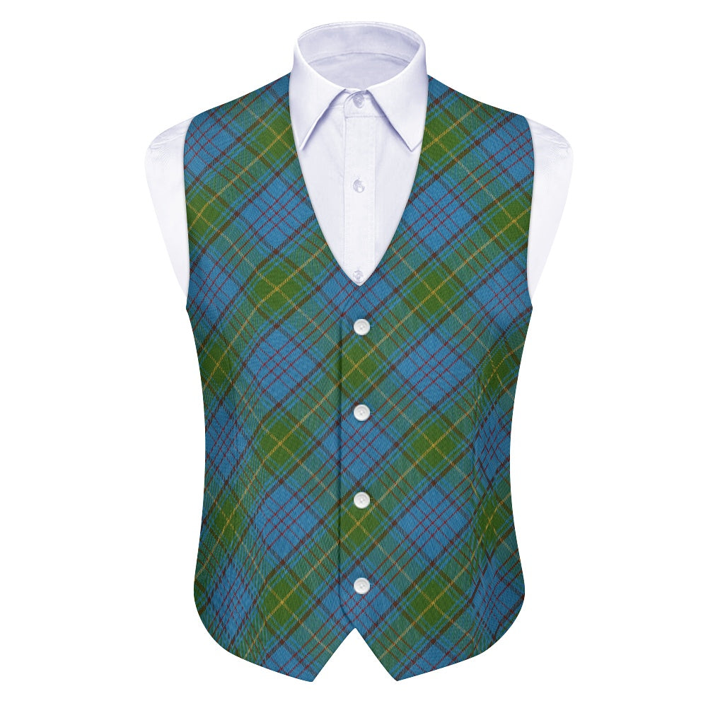 Irish County Donegal Tartan Waistcoat