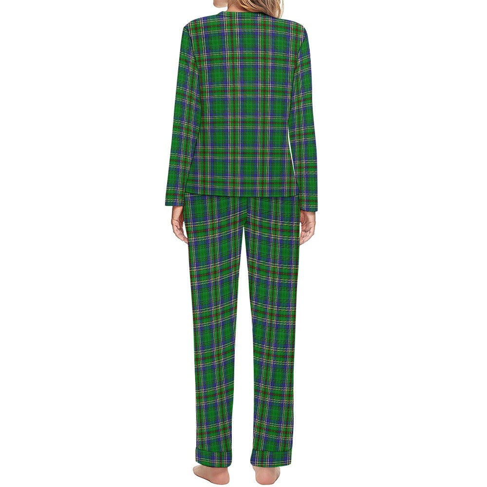 Clan Cockburn Tartan Women's Pajama Set
