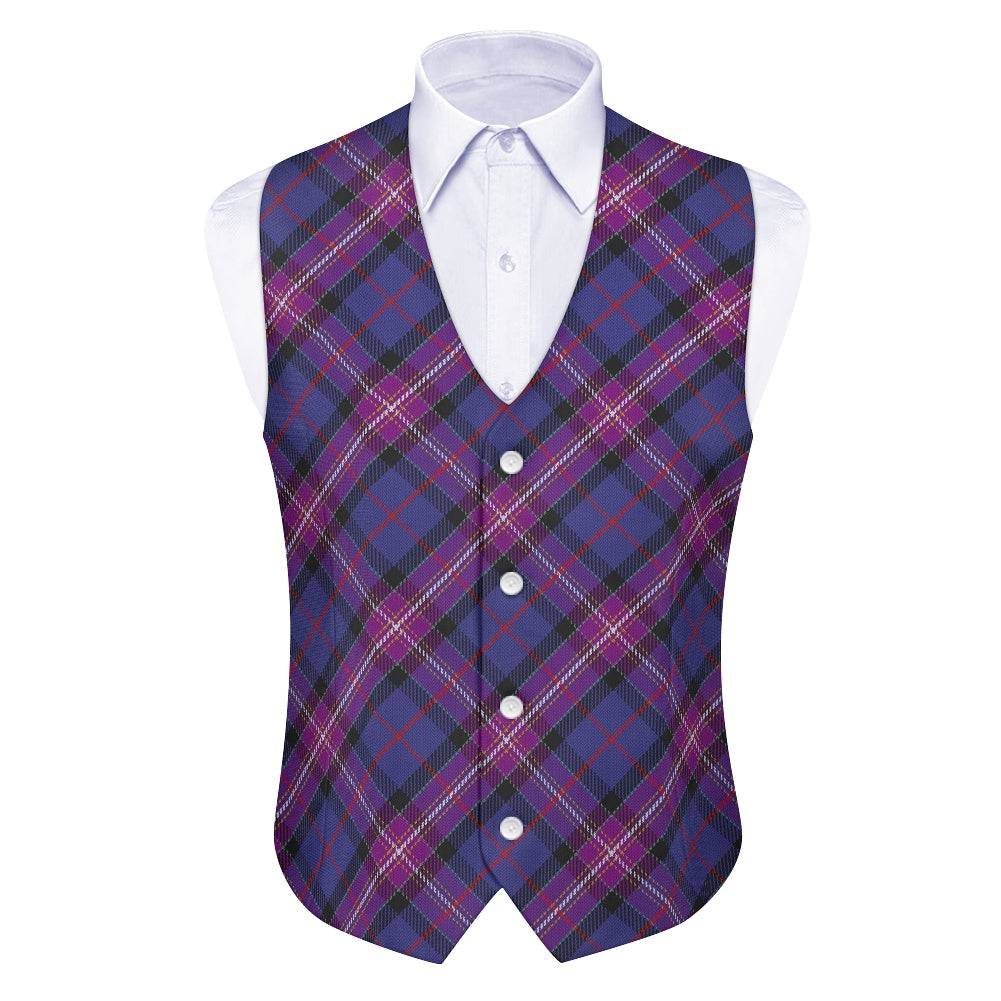 Freemasons Universal Tartan Suit vest jacket