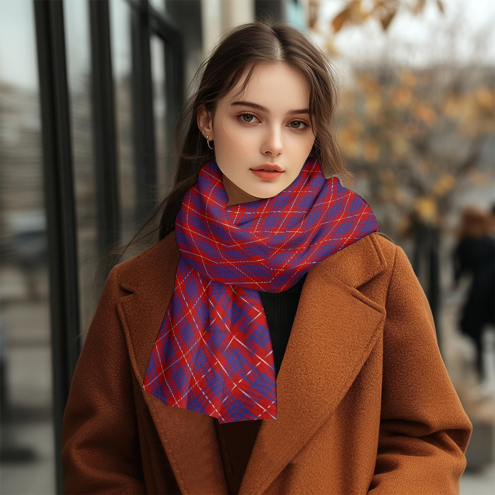 Clan Hamilton Tartan Fluffy scarf