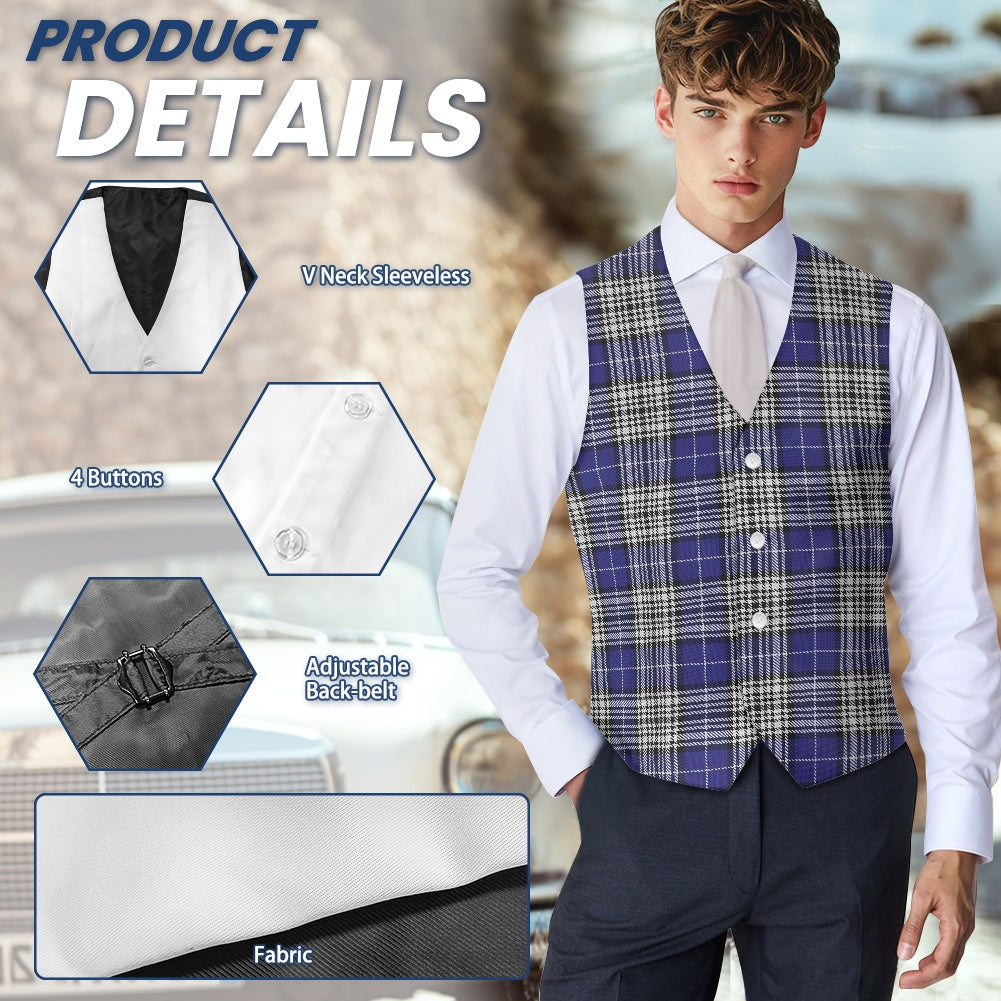 Clan Napier Tartan Waistcoat