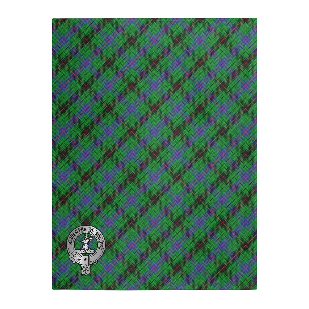 Clan Davidson Tartan Blanket