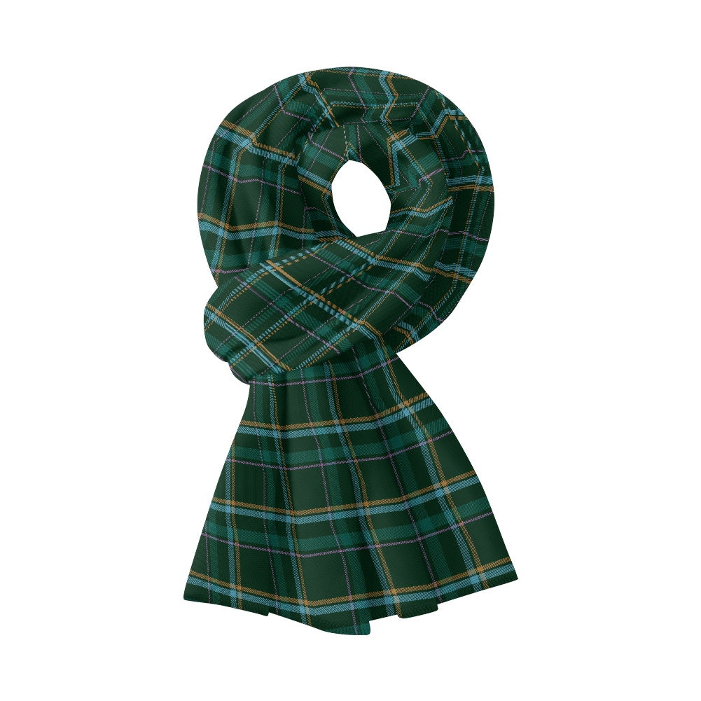 HW Tartan Fluffy scarf