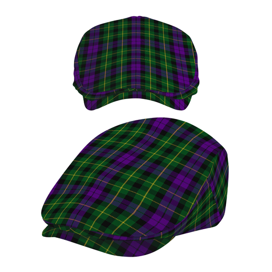 Clan Abercrombie Tartan Flat Cap