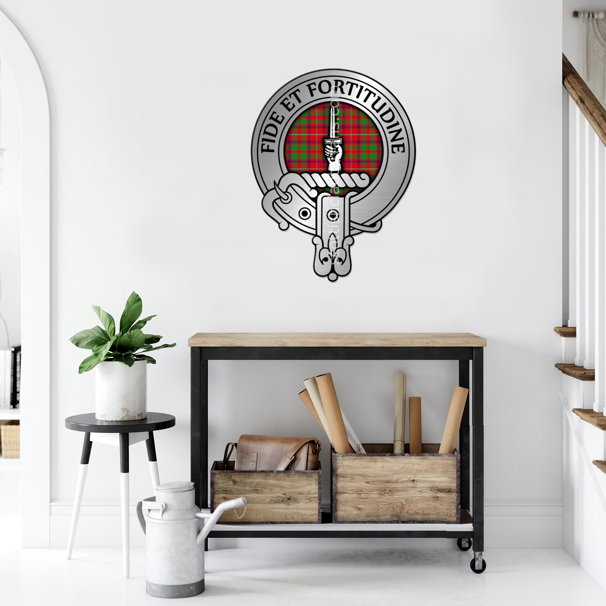 Clan Shaw Crest | Metal Wall Art