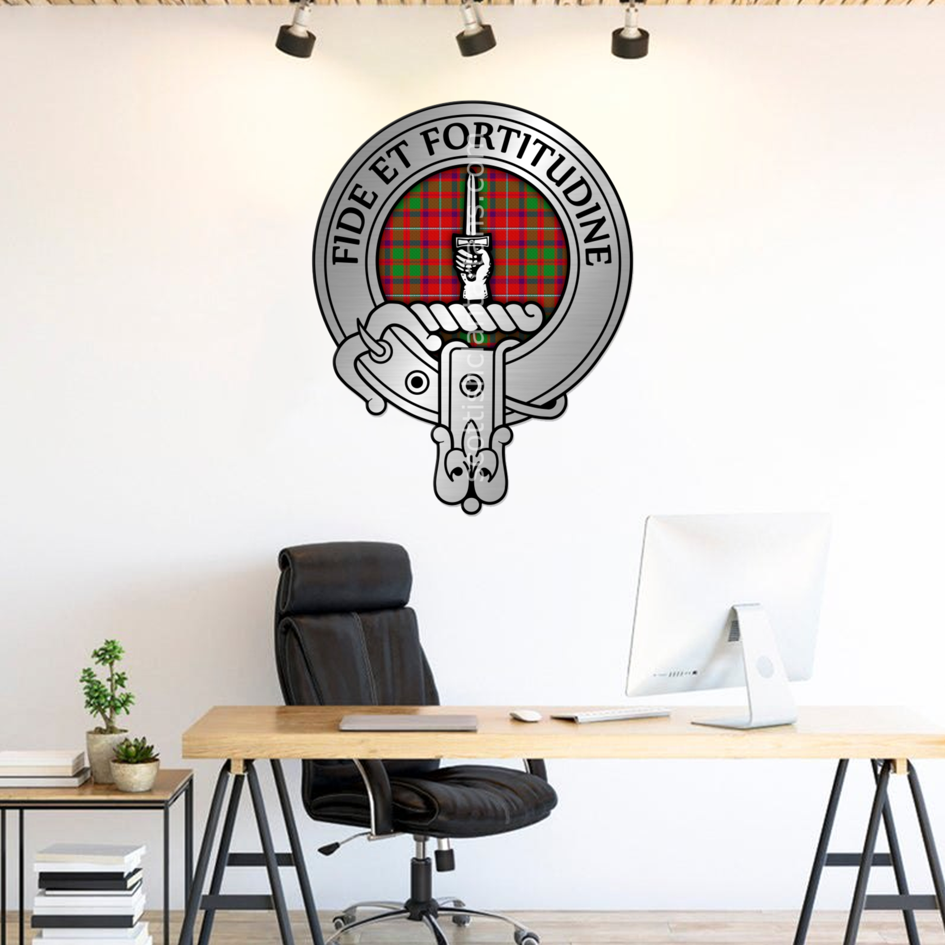 Clan Shaw Crest | Metal Wall Art