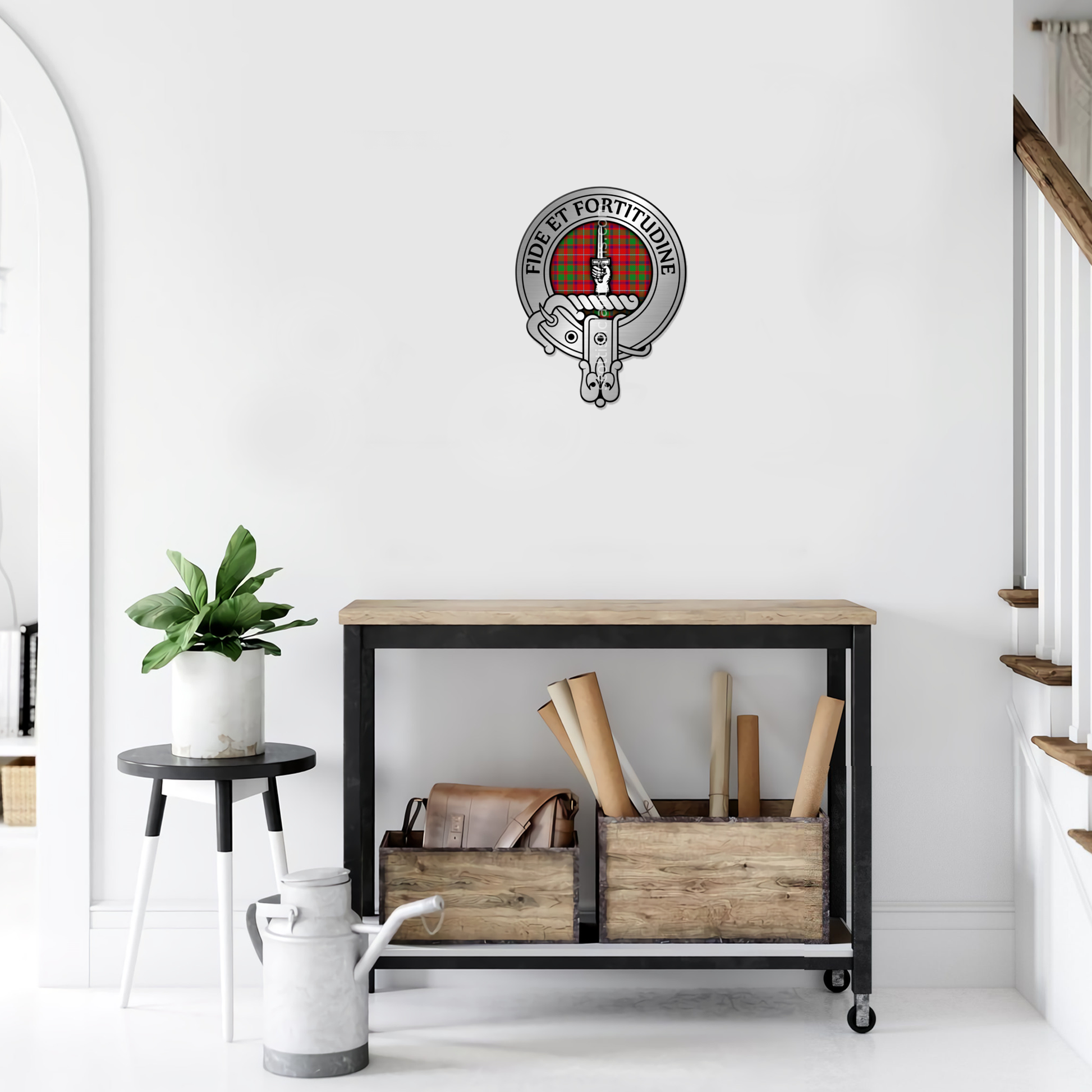 Clan Shaw Crest | Metal Wall Art