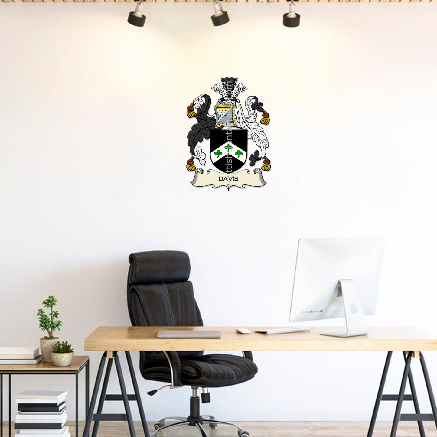 Irish Arms - Davis | Metal Wall Art
